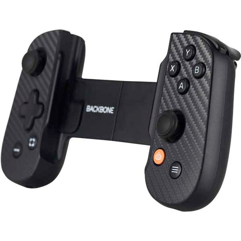 Black Carbon Fiber Specialty Texture Material Backbone One for iPhone Game Controller Skin
